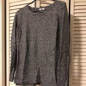 Grey crew Old Navy sweater
